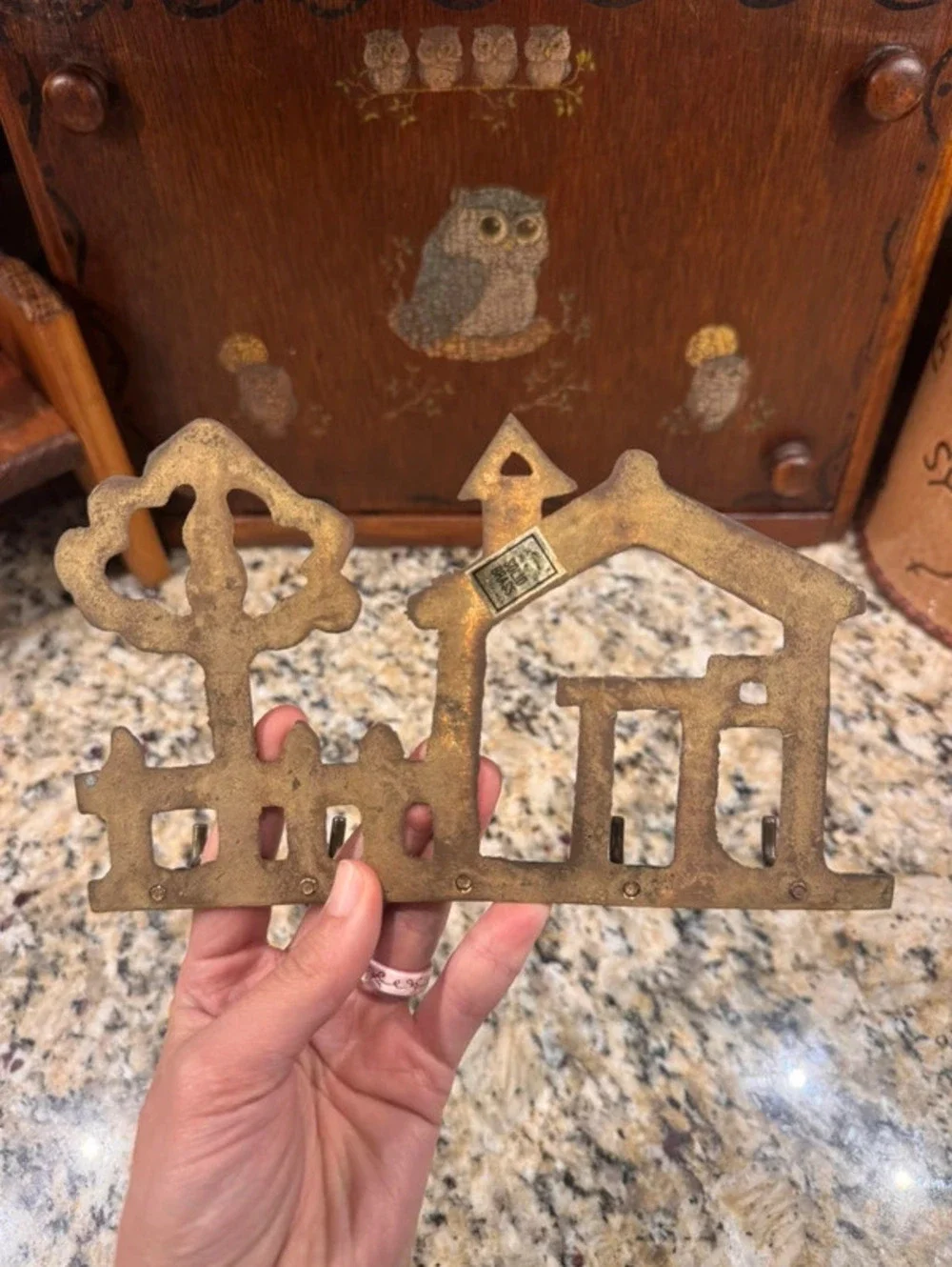 No Label solid brass